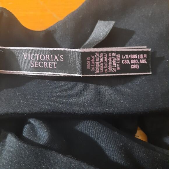 Victoria's Secret Softest Bra Ever Womens Black Minimum Support Sports Bra Large - Picture 4 of 6